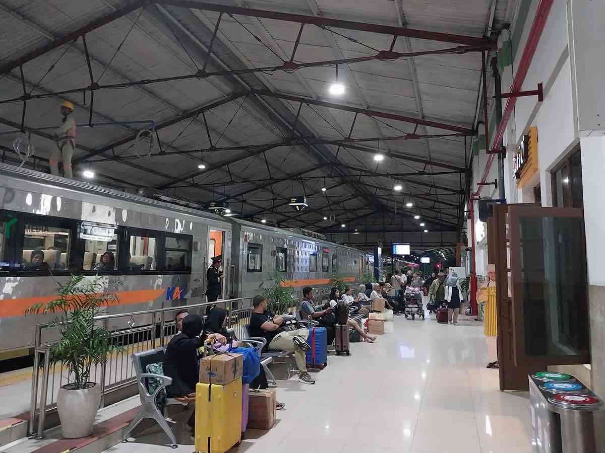 Tiket Mudik di Daop 7 Madiun Tinggal 31 Persen Penumpang Kereta Api