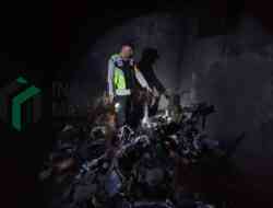 Diduga Akibat Bara Tungku, Dapur Warga dan 3 Sepeda Motor Warga di Selorejo Ludes Terbakar, Segini Kerugiannya