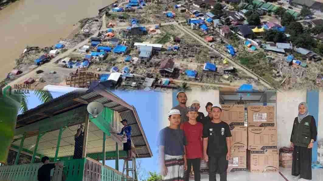 Relawan NU Peduli Kabupaten Blitar di Aceh Tamiang