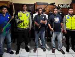 Hendak Tawuran, Tujuh Remaja Konvoi Bawa Sajam, Diamankan Polres Kebumen