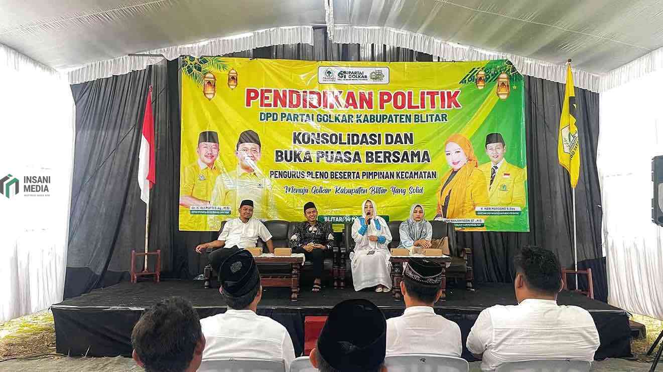 Anggota Fraksi Partai Golkar Menggelar Konsolidasi Pengurus Partai Golkar Kabupaten Blitar