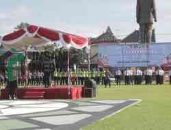 Apel Operasi Ketupat Semeru 2026 di Blitar, 331 Personel Polres Blitar Disiagakan Amankan Mudik Lebaran