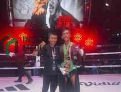 Agung Wahyudi Rebut Sabuk WBC Muay Thai Nasional