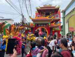 Kirab Barongsai dan Liong Meriahkan Penutupan Cap Go Meh di Kota Blitar