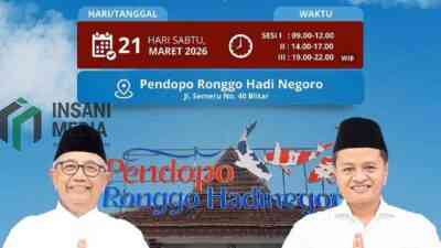 Bupati Blitar Gelar Open House Idulfitri Tiga Sesi, Warga Dipersilakan Hadir