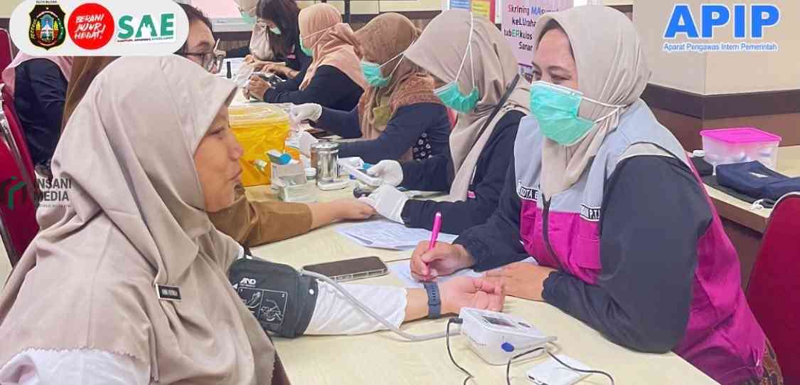 Capaian CKG 2025 Lampaui Target, Dinkes Kota Blitar Siap Kejar 46 Persen pada 2026 Cek Kesehatan Gratis Kota Blitar