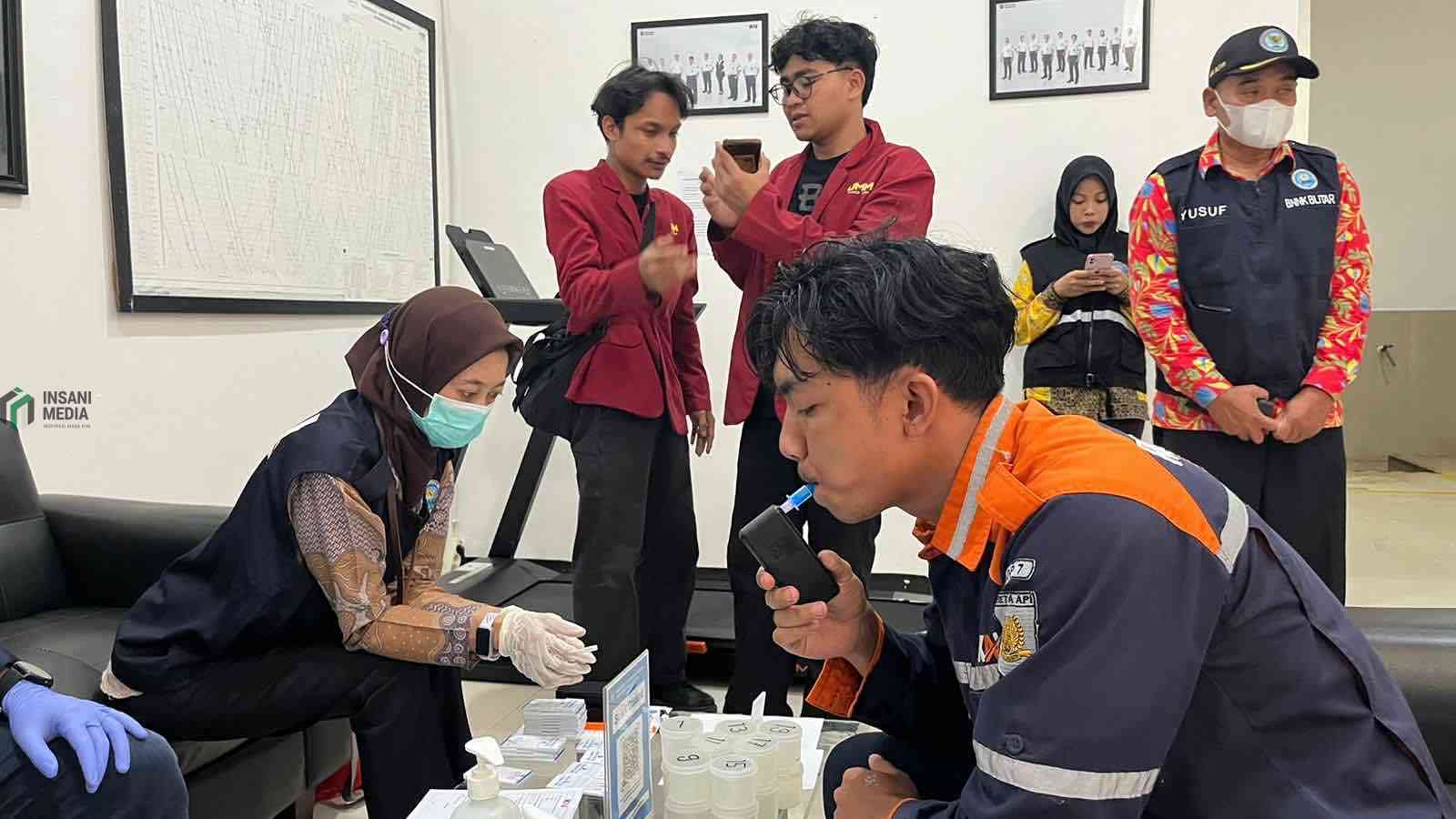 Daop 7 Madiun Melakukan Pemeriksaan Kesehatan termasuk Narkoba terhadap Pegawai Menjelang Angkutan Lebaran