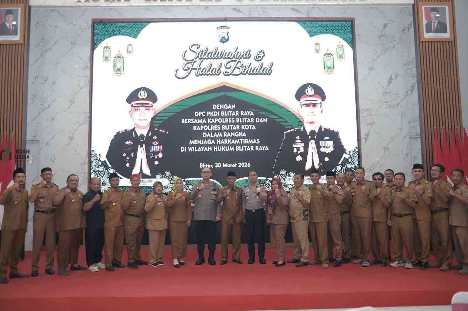Halal Bihalal PKDI bersama Polres Blitar