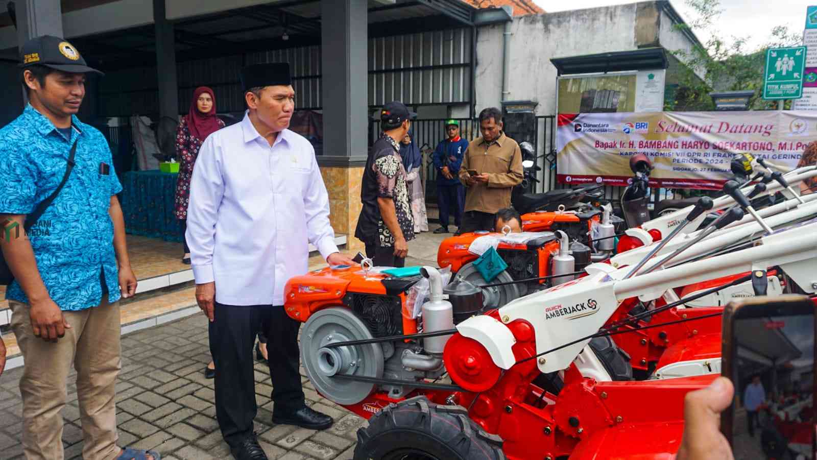 Modernisasi Pertanian di Sidoarjo, Gapoktan Gedangan Terima Hand Traktor Rotary IMG 20260301 WA0010