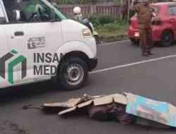 Diduga Korban Tabrak Lari, Pengendara Motor Tewas di Jalan