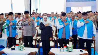 Silaturahmi Ramadhan Bareng KSPSI di Jatim, Kapolri Ajak Buruh Bersatu Dukung Upaya Perdamaian Presiden