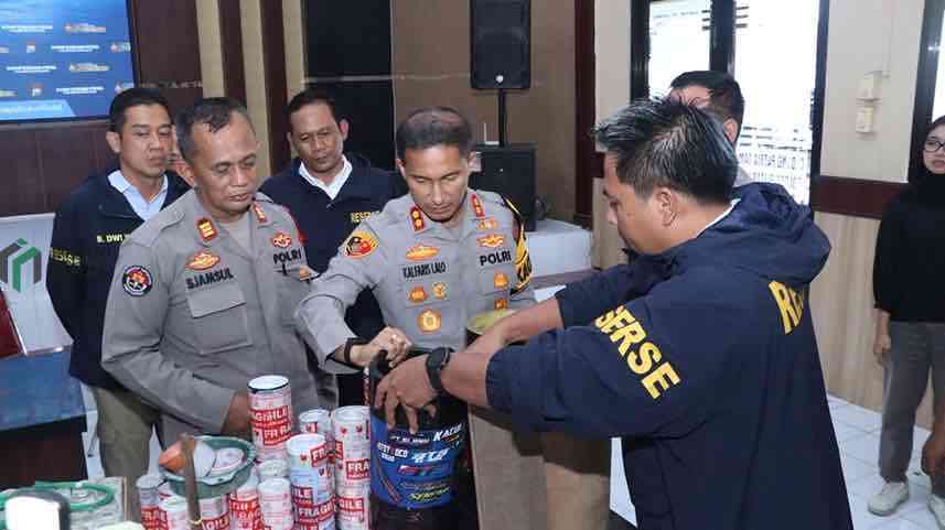 Kapolres Blitar Kota AKBP Kalfaris Triwijaya Lalo