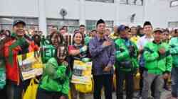 Sosialisasi Produk Hukum, Ojol Kediri Keluhkan Jalan Rusak ke Fraksi Golkar Kota Kediri