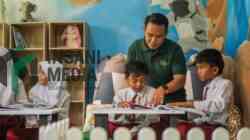 Ramadan Bermakna, MORAZEN Yogyakarta Kembangkan Sudut Baca di SD Negeri Temon