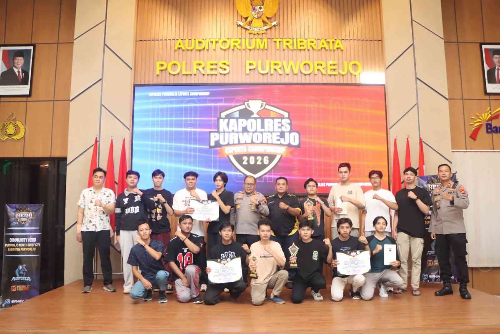 Para Peserta Kapolres Purworejo Championship 2026 Mobile Legends Bang Bang