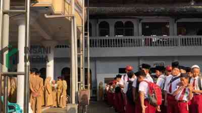 Pelajar SD di Kota Blitar