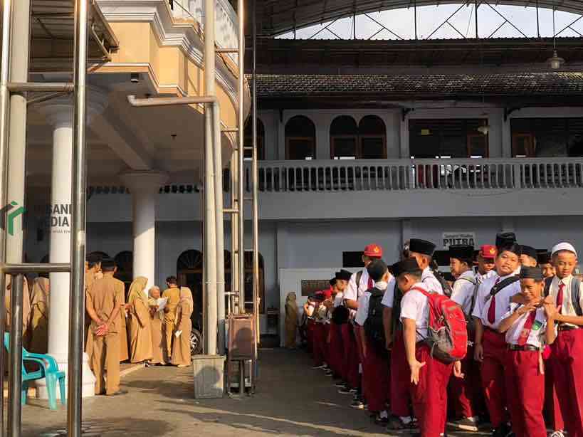 Pelajar SD di Kota Blitar