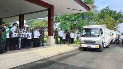 Pemkab Blitar Lepas 79 Truk Koperasi Merah Putih untuk Desa dan Kelurahan