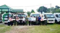 Sebanyak 15 Truk KKMP Tiba di Kota Blitar, Operasional Masih Menunggu