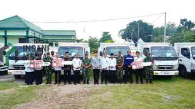 Sebanyak 15 Truk KKMP Tiba di Kota Blitar, Operasional Masih Menunggu