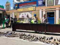Jelang Ramadan, Polres Blitar Musnahkan Ribuan Miras dan Ratusan Knalpot Brong
