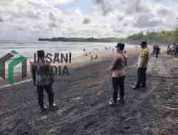 Polres Blitar Perketat Pengamanan Pantai Serang Saat Libur Lebaran