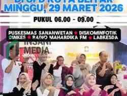 Peserta Cek Kesehatan Gratis Kota Blitar Capai 10.757 Orang, Partisipasi Masih Perlu Ditingkatkan