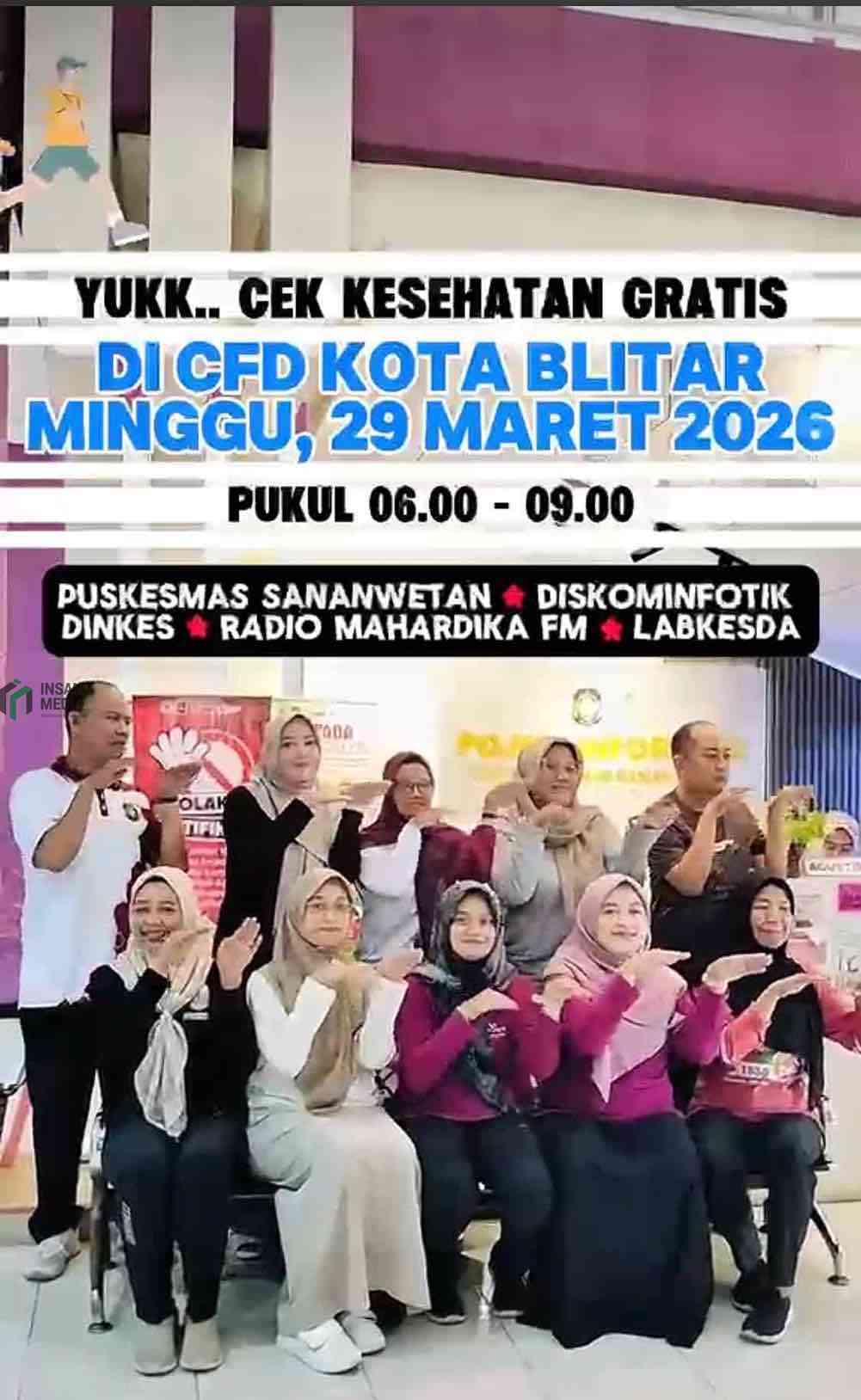 Peserta Cek Kesehatan Gratis Kota Blitar Capai 10.757 Orang, Partisipasi Masih Perlu Ditingkatkan Promo Cek Kesehatan Gratis