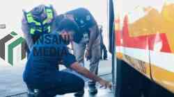 Polisi Periksa Bus di Terminal Patria Kota Blitar untuk Pastikan Mudik Lebaran Aman Satlantas Polres Blitar Kota Melakukan Remp Check pada Bus Menjelang Arus Mudik Lebaran Idul Fitri 2026