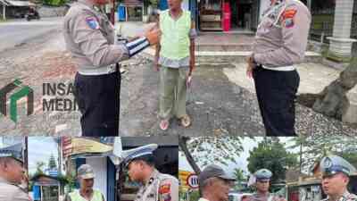 Satlantas Polres Blitar Mensosialisasikan Keselamatan Lalu Lintas pada Sukarelawan Pengatur Lalu Lintas