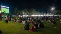 Nobar FIFA Series 2026, Ribuan Warga Padati Halaman Kantor Kabupaten Blitar