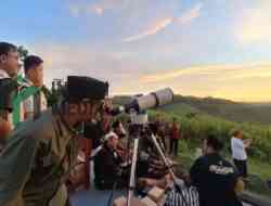 Hilal Tak Tampak di Bukit Banjarsari, Posisi Bulan Tak Penuhi Syarat Rukyat