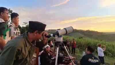 Hilal Tak Tampak di Bukit Banjarsari, Posisi Bulan Tak Penuhi Syarat Rukyat