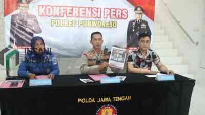 Polres Purworejo Tangkap Pengedar Ribuan Pil Putih Berlogo Y di Kafe