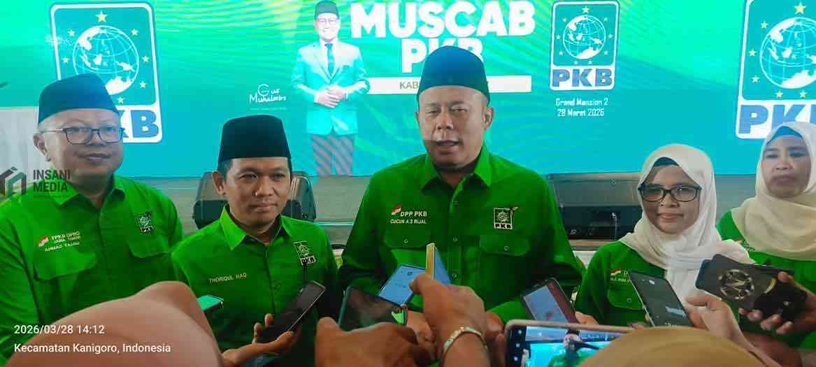 Lima Kandidat Ketua DPC PKB Blitar Lolos Muscab, Siap Ikuti Uji Kelayakan Wakil Ketua Umum DPP PKB sekaligus Wakil Ketua DPR RI Cucun Ahmad Syamsurijal saat Hadir di Muscam PKB Kabupaten Blitar