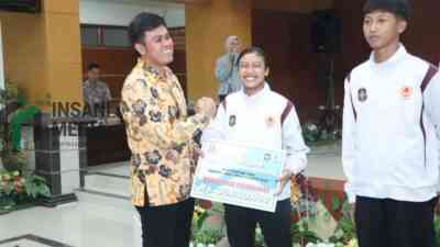 Jelang Hari Raya Bonus Atlet Cair, Wali Kota Blitar Soroti Turunnya Peringkat Porprov