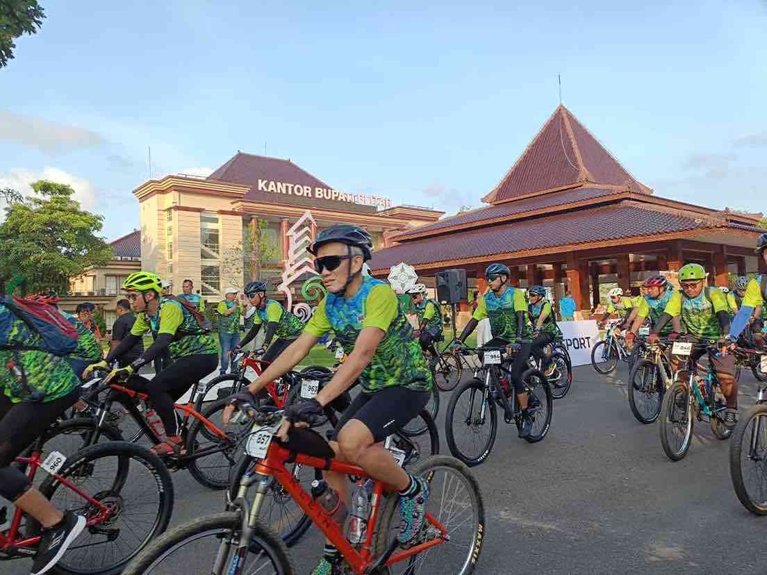 Ada 360 Peserta Nggravel di Kabupaten Blitar