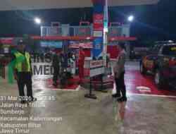 Polres Blitar Patroli SPBU, Pastikan Stok BBM Aman