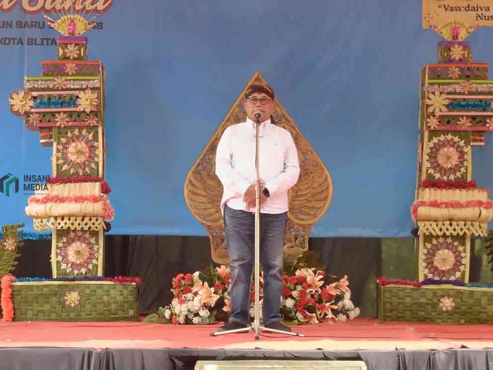 Bupati Blitar Rijanto Menghadiri Dharma Santi di kawasan Wisata Vialor Tembalang Kecamatan Wlingi pada Minggu 1942026