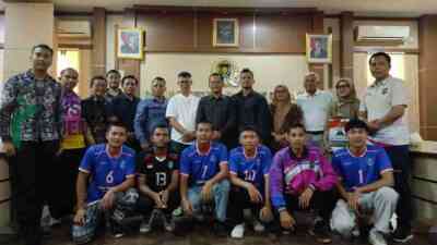 DPRD Menerima Kunjungan Klub Bola Voli Patriot Purworejo U 18