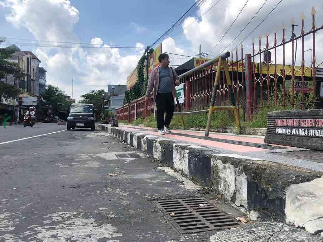 Drainase Jalan Anggrek Kota Blitar