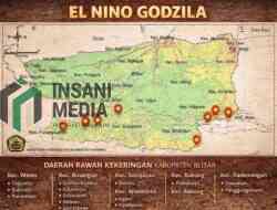 El Nino “Godzilla” Ancam 23 Desa, BPBD Kabupaten Blitar Siaga Kekeringan