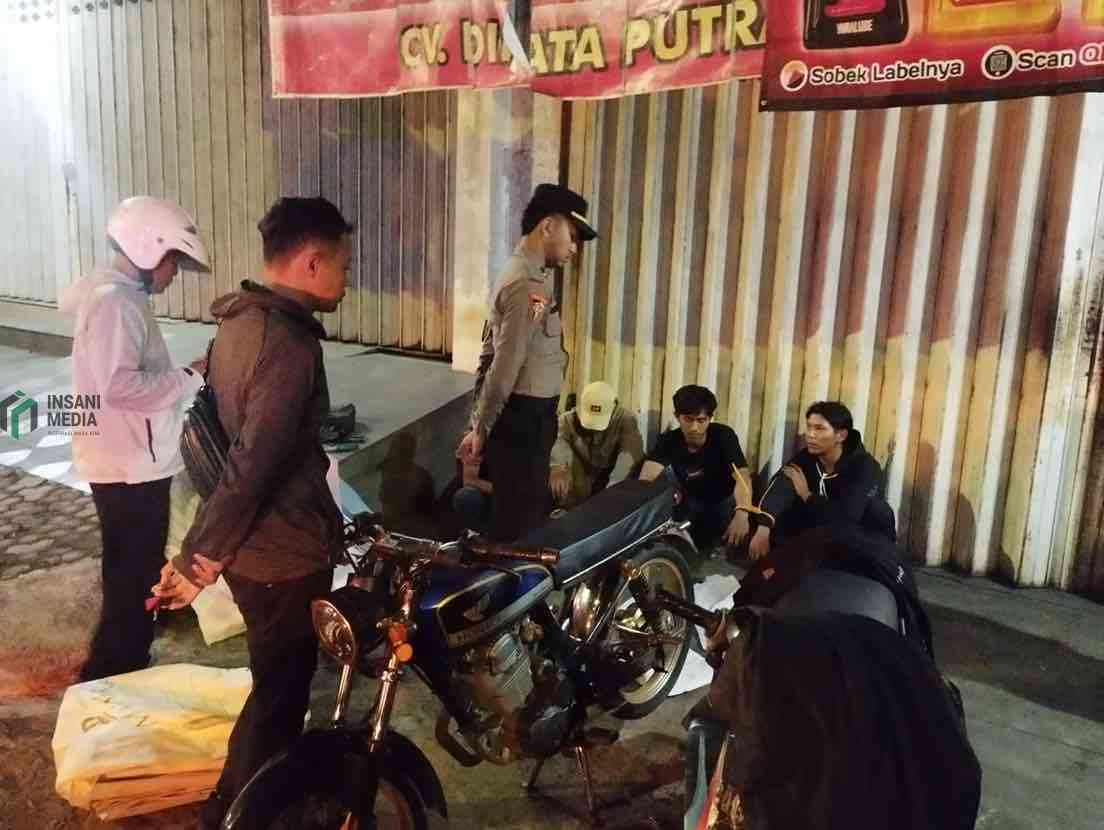 Empat Pumuda Diamankan Diduga Mencuri Benner