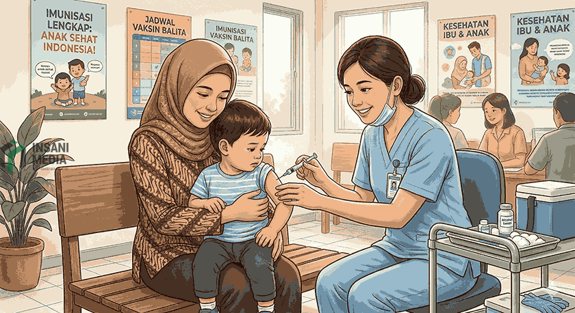 ILustrasi Vaksin Balita