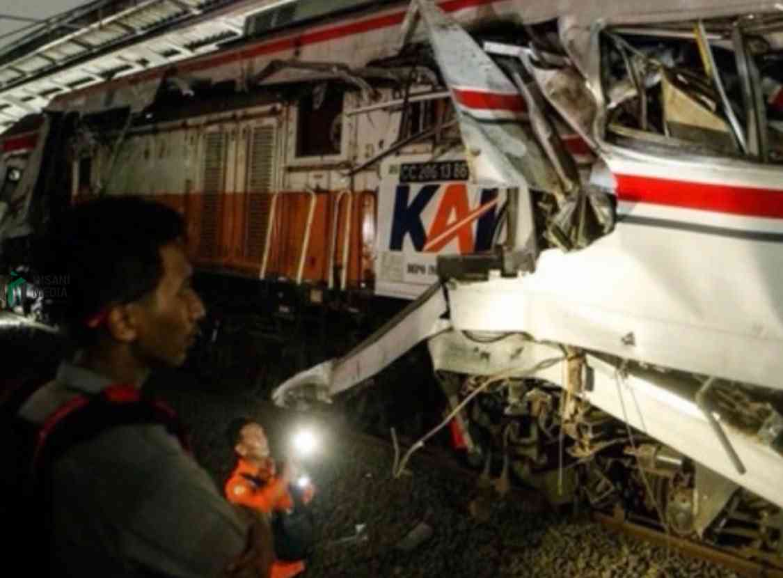 Kecelakaan Kereta Api di Bekasi Timur