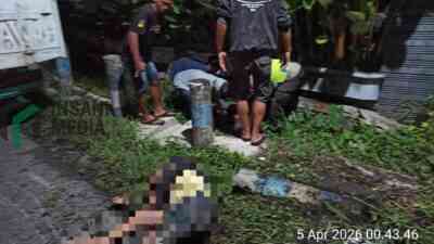 Kecelakaan Maut di Gandusari Blitar, Pengendara Motor Meninggal Dunia, Satu Kritis
