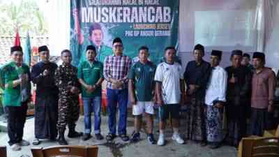 PAC GP Ansor Gebang Purworejo Gelar Muskerencab dan Keluarkan Jersey Olahraga