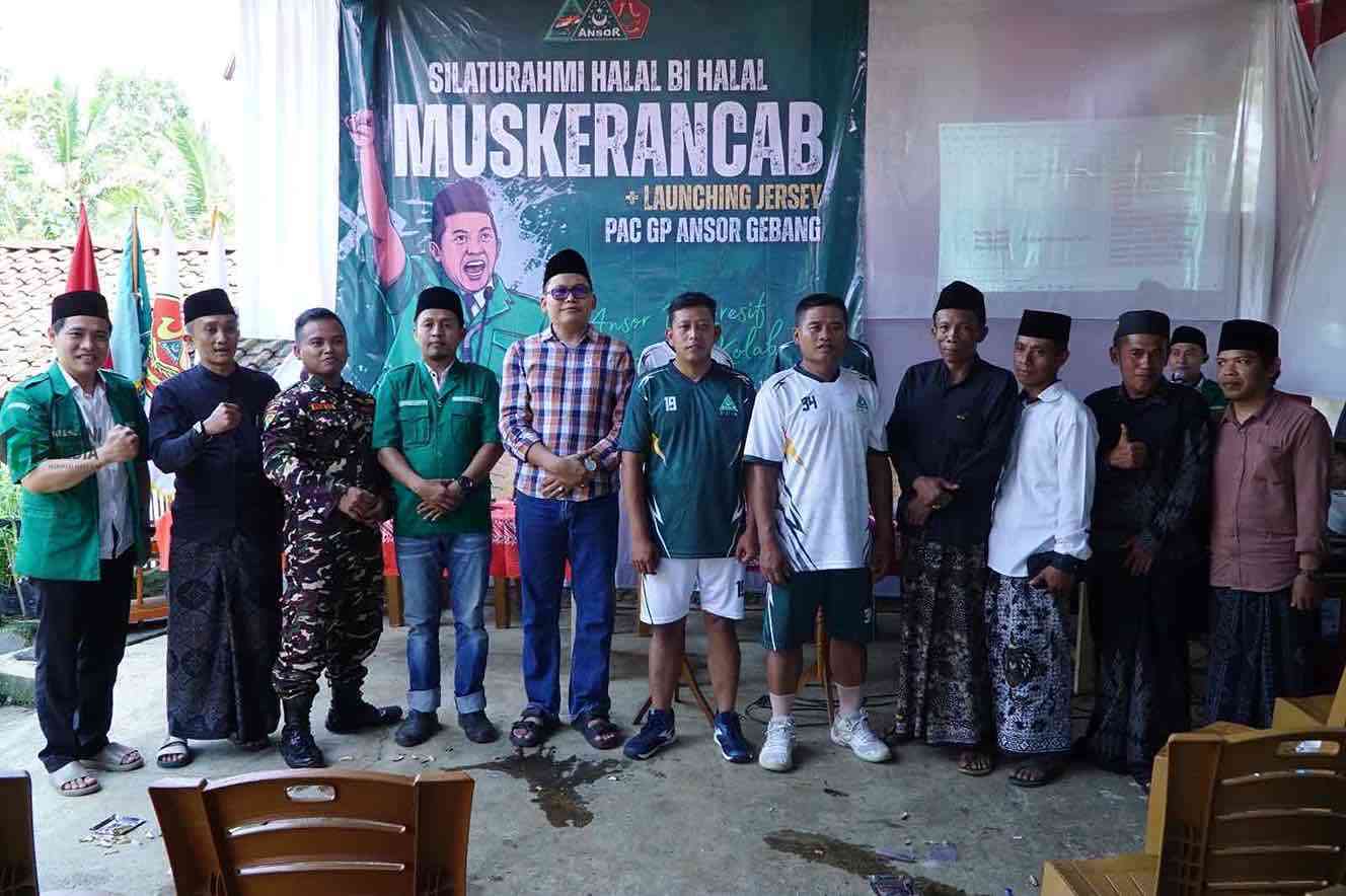 PAC GP Ansor Gebang Purworejo Gelar Muskerencab dan Keluarkan Jersey Olahraga