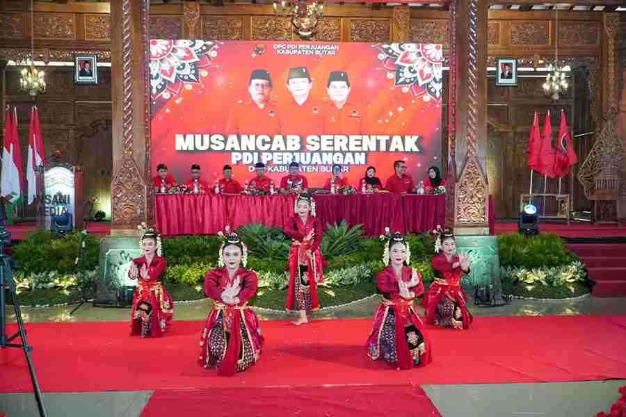 Pembukaan Musancab DPC PDIP Kabupaten Blitar