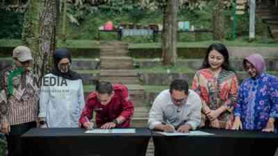 Penandatanganan Kerjasama Antara Badan Pelaksana Otorita Borobudur BPOB dengan Desa Wisata Nglinggo